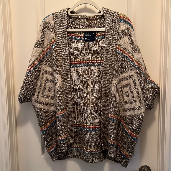 Multi colour American Eagle knitted cardigan. - Picture 1 of 4